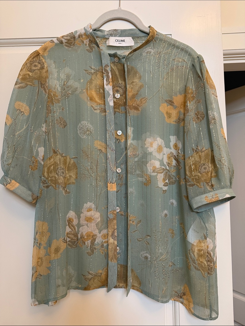 Celine silk blouse